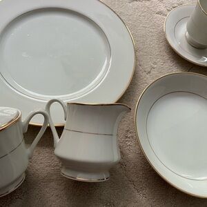 China-Ivory Elegance by Ranmaru-Dynasty 12 place settings.
